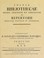Cover of: Initia bibliothecae medico-practicae et chirurgicae realis sive repertorii medicinae practicae et chirurgicae