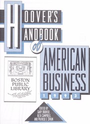 Cover of: Hoover's Handbook of American Business