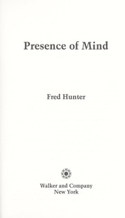 Cover of: Presence of mind