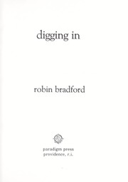 Cover of: Digging in by Robin Bradford