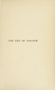 Cover of: The life of Pasteur