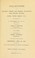 Cover of: Collections of ancient Greek and Roman, European and United States coins, paper money, etc., the property of A. De Yoanna ... James K. Shoffner ...