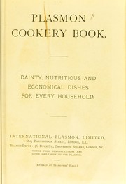 Cover of: Plasmon cookery book | International Plasmon Limited