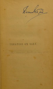 Cover of: Salt, the forbidden fruit, or food: and the chief cause of diseases of the body and mind of man, and of animals; as taught by the ancient Egyptian priests and wise men, and by scripture ...