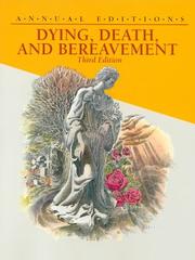 Cover of: Dying, Death, and Bereavement