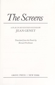 Cover of: Screens by Jean Genet