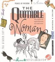 Cover of: The Quotable woman. by 
