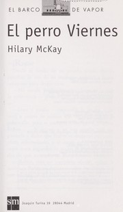 Cover of: El Perro Viernes by Hilary McKay