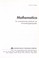 Cover of: Mathematica