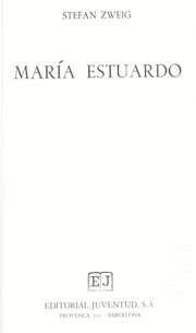 Maria Estuardo by Stefan Zweig