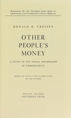 Other People's Money and How The Bankers Use It (Paperback)