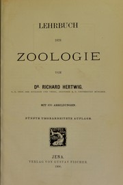 Cover of: Lehrbuch der Zoologie