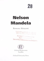 Cover of: Nelson Mandela by Rowena Akinyemi