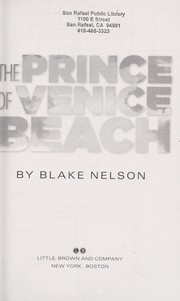 Cover of: The prince of Venice Beach