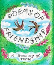 Cover of: Poems of friendship: a treasury of verse