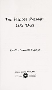 Cover of: The middle passage by Estella Conwill Majozo