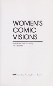 Cover of: Women's comic visions by edited and introduced by June Sochen.