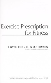 Cover of: Exercise prescriptionfor fitness
