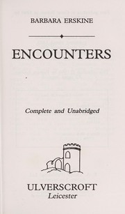 Cover of: Encounters by Barbara Erskine