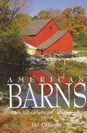 Cover of: American barns: a pictorial history