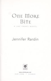 Cover of: One more bite: a Jaz Parks novel