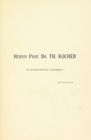 Cover of: Spezielle chirurgische Diagnostik: f©ơr Studierende und Aerzte