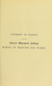 Cover of: Prospectus for session 1904-1905