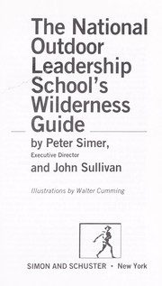 Cover of: The National Outdoor Leadership School's wilderness guide