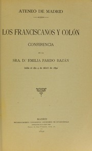 Cover of: Los Franciscanos y Colón by Emilia Pardo Bazán