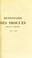 Cover of: Dictionnaire des drogues simples et compos©♭es, ou dictionnaire d'histoire naturelle m©♭dicale, de pharmacologie et de chimie pharmaceutique