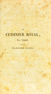 Cover of: Le cuisinier royal