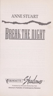 Cover of: Break The Night