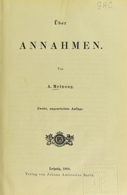 Cover of: Alexius Meinong
