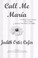 Cover of: Call me María : a novel