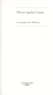 Cover of: Las mujeres de Adriano