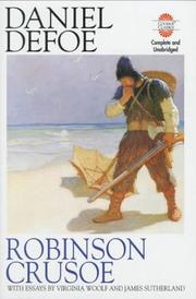Cover of: Robinson Crusoe (Courage Classics) by Daniel Defoe, Virginia Woolf, James Runcieman Sutherland