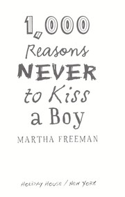 Cover of: 1,000 reasons never to kiss a boy by Jean Little