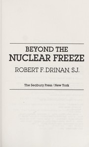 Cover of: Beyond the nuclear freeze