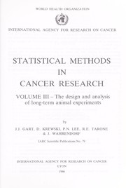 Cover of: The design and analysis of long-term animal experiments