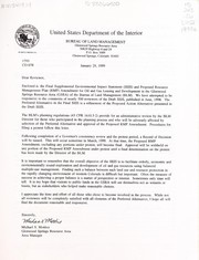 Glenwood Springs resource area oil & gas leasing & development by United States. Bureau of Land Management. Glenwood Springs Resource Area