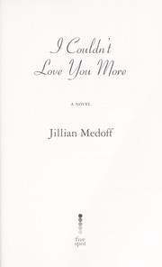 Cover of I couldn't love you more