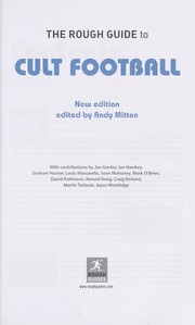 Cover of: The rough guide to cult football by Andy Mitten, Joe Ganley
