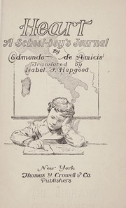 Cover of: Heart by Edmondo De Amicis