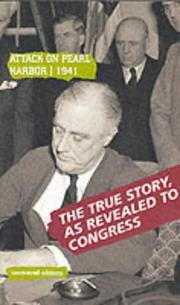 Cover of: Attack on Pearl Harbor, 1941: Conclusions of the Us Congressional Committee, 1946 (Uncovered Editions)