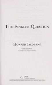 Cover of: The Finkler question by Howard Jacobson