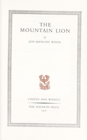 Cover of: The Mountain Lion