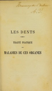 Cover of: Les dents by A. Préterre