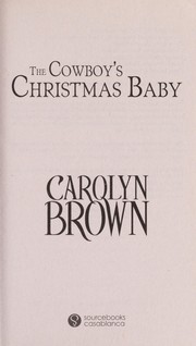 Cover of: The cowboy's Christmas baby