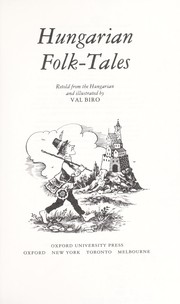 Cover of: Hungarian folk-tales