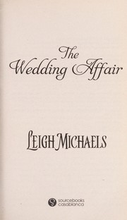 Cover of: The wedding affair